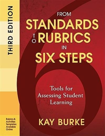 Front cover_From Standards To Rubrics In Six Steps