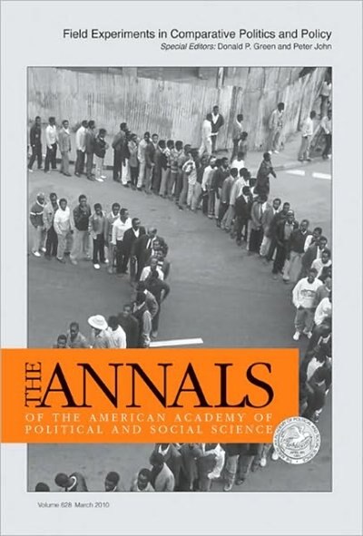 Couverture_Field Experiments In Comparative Politics And Policy