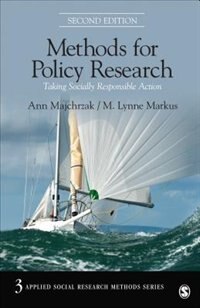 Front cover_Methods for Policy Research