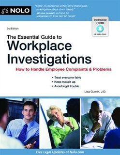 Couverture_The Essential Guide To Workplace Investigations