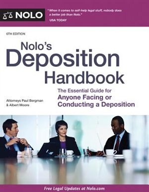 Front cover_Nolo's Deposition Handbook
