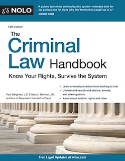 Couverture_The Criminal Law Handbook