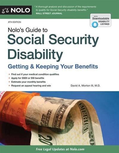Front cover_Nolo's Guide To Social Security Disability