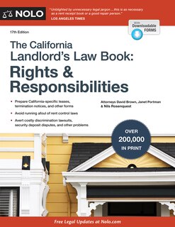 Couverture_The California Landlord's Law Book