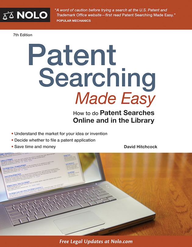 Patent Searching Made Easy: How To Do patent Searches Online and In The library