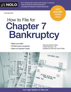 Couverture_How To File For Chapter 7 Bankruptcy