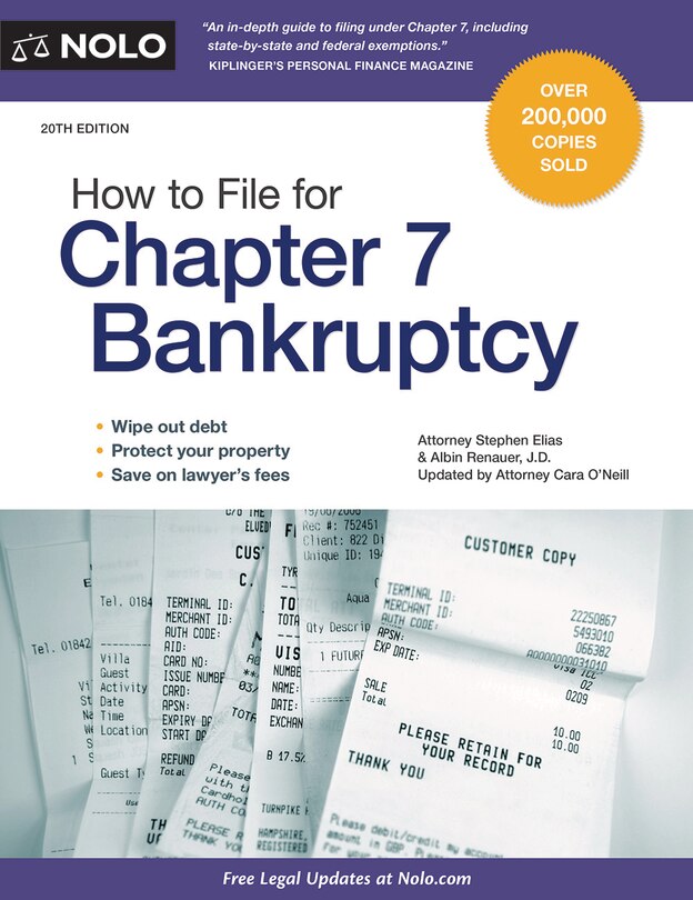 Couverture_How To File For Chapter 7 Bankruptcy