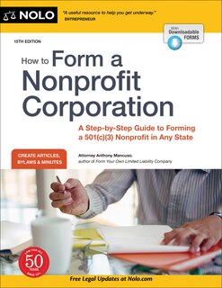 Front cover_How to Form a Nonprofit Corporation (National Edition)