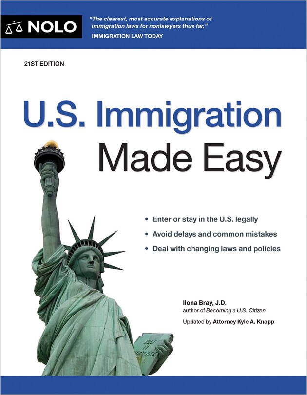 Front cover_U.S. Immigration Made Easy