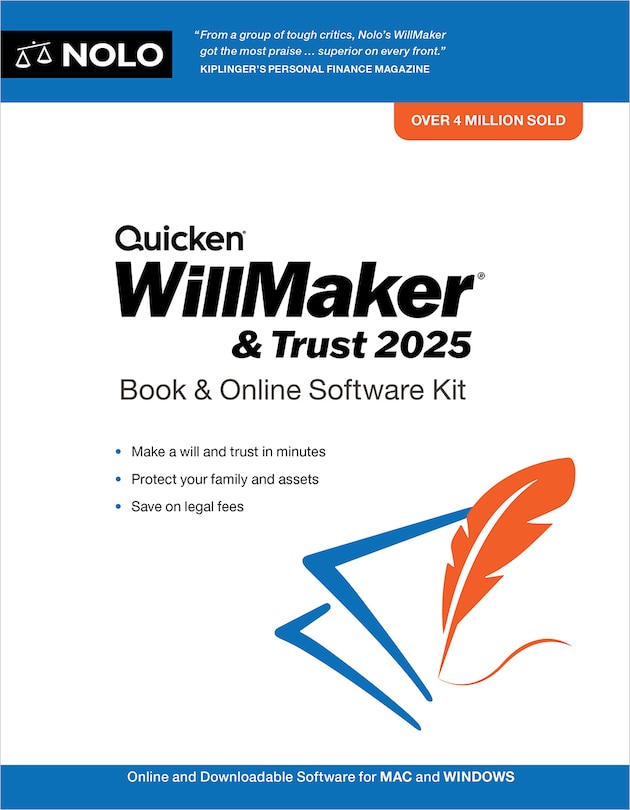 Couverture_Quicken Willmaker & Trust 2025