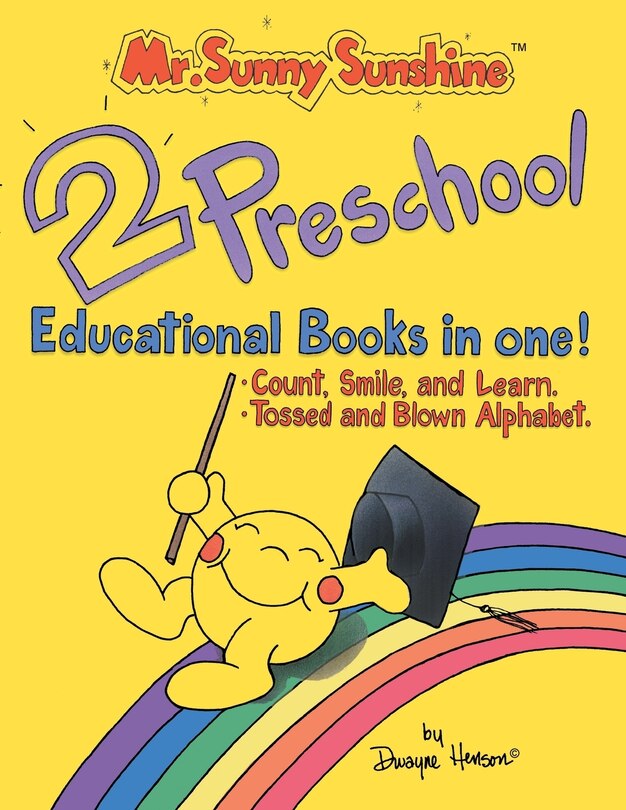Front cover_Mr. Sunny Sunshine Two Preschool Educational Books in One!