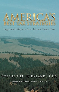 Couverture_America's Best Tax Stratagies