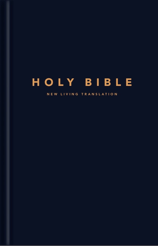 Front cover_Pew Bible NLT (Hardcover, Blue)