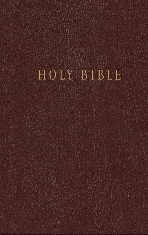 Front cover_Pew Bible NLT (Hardcover, Burgundy/maroon)