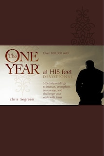 Front cover_The One Year At His Feet Devotional