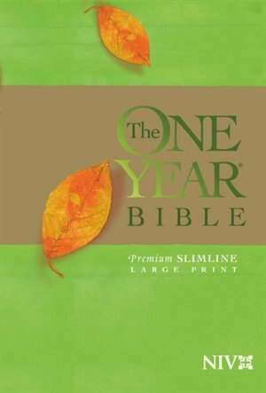 Front cover_The One Year Bible Premium Slimline LP NIV