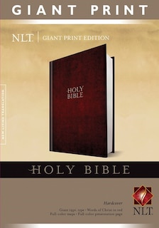 Couverture_Holy Bible, Giant Print NLT (Hardcover, Red Letter)
