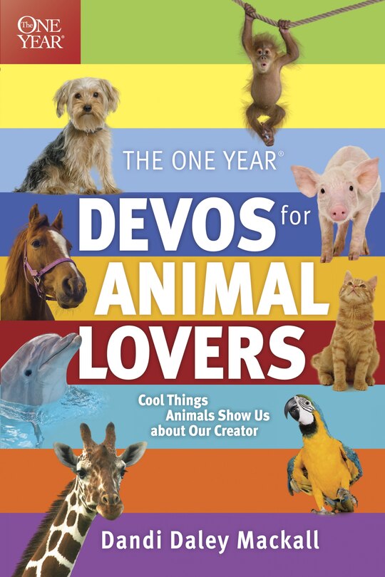 Front cover_The One Year Devos for Animal Lovers
