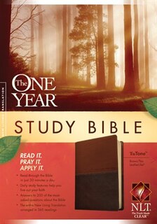Couverture_The One Year Study Bible NLT, TuTone