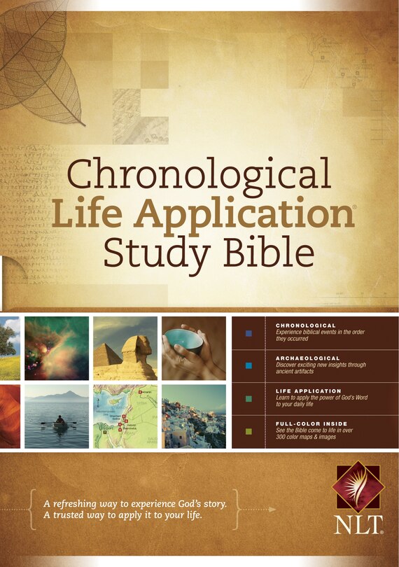 Couverture_Nlt Chronological Life Application Study Bible (hardcover)