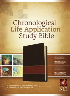 Front cover_Nlt Chronological Life Application Study Bible, Tutone (leatherlike, Brown/tan)