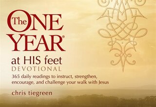 Front cover_The One Year At His Feet Devotional