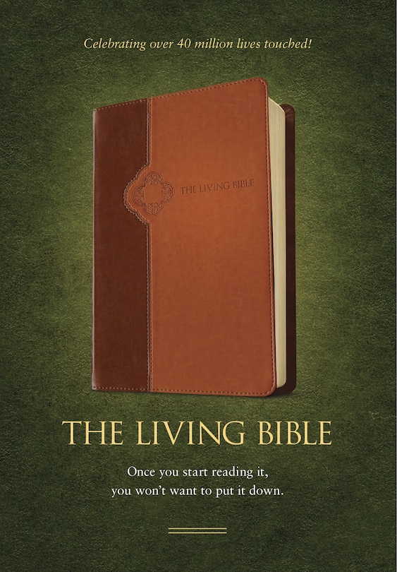 Front cover_The Living Bible, TuTone (LeatherLike)