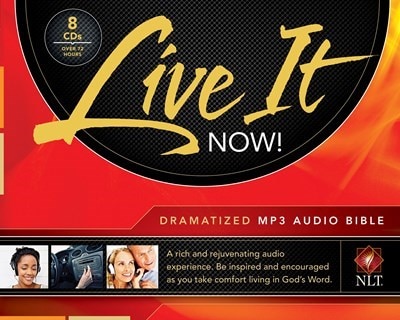 Couverture_Live It Now! Dramatized Audio Bible, Mp3 (audio Cd)