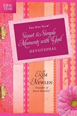 Front cover_The One Year Sweet And Simple Moments With God Devotional