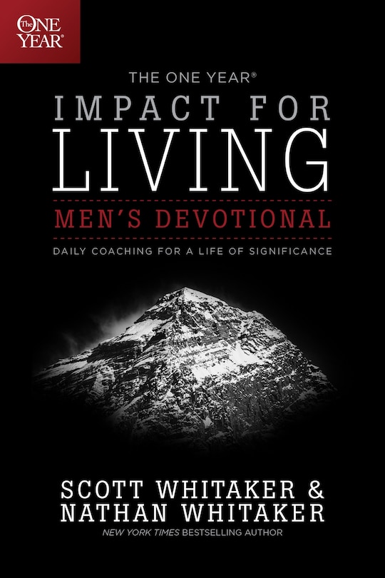 Front cover_The One Year Impact for Living Men's Devotional