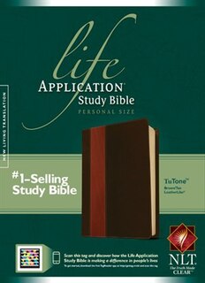 Nlt Life Application Study Bible, Second Edition, Personal Size (leatherlike, Brown/tan, Indexed)