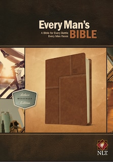 Front cover_Every Man's Bible Nlt, Deluxe Messenger Edition (leatherlike, Brown)