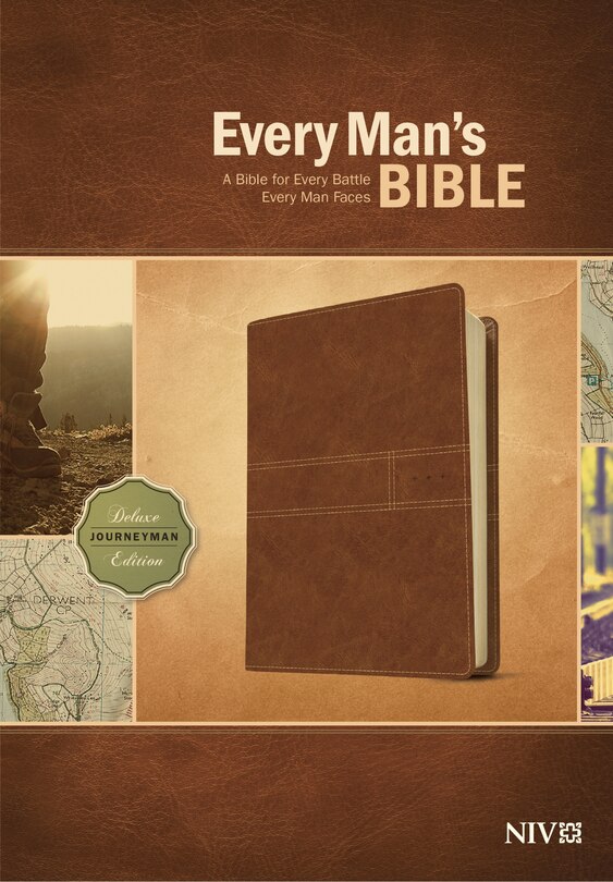 Front cover_Every Man's Bible Niv, Deluxe Journeyman Edition (leatherlike, Tan)