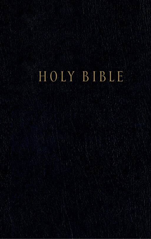Front cover_Pew Bible Nlt (hardcover, Black)