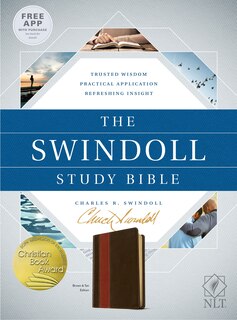 Couverture_The Swindoll Study Bible NLT, TuTone (LeatherLike, Brown/Tan)