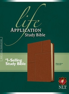 Front cover_Nlt Life Application Study Bible, Second Edition (red Letter, Leatherlike, Brown)