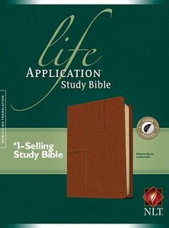 Nlt Life Application Study Bible, Second Edition (red Letter, Leatherlike, Brown, Indexed)
