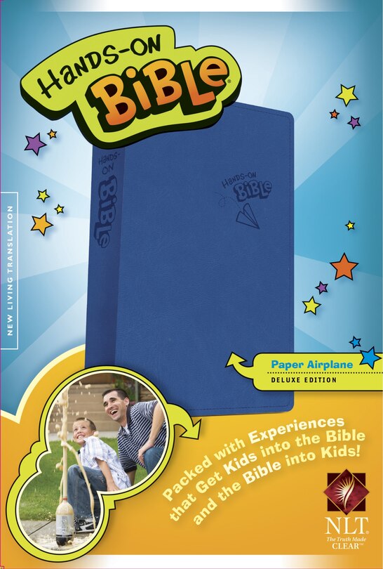 Front cover_Hands-on Bible Nlt (leatherlike, Blue)