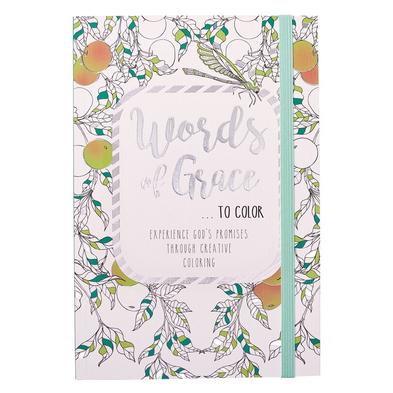 Front cover_Words Of Grace To Color Coloring Book