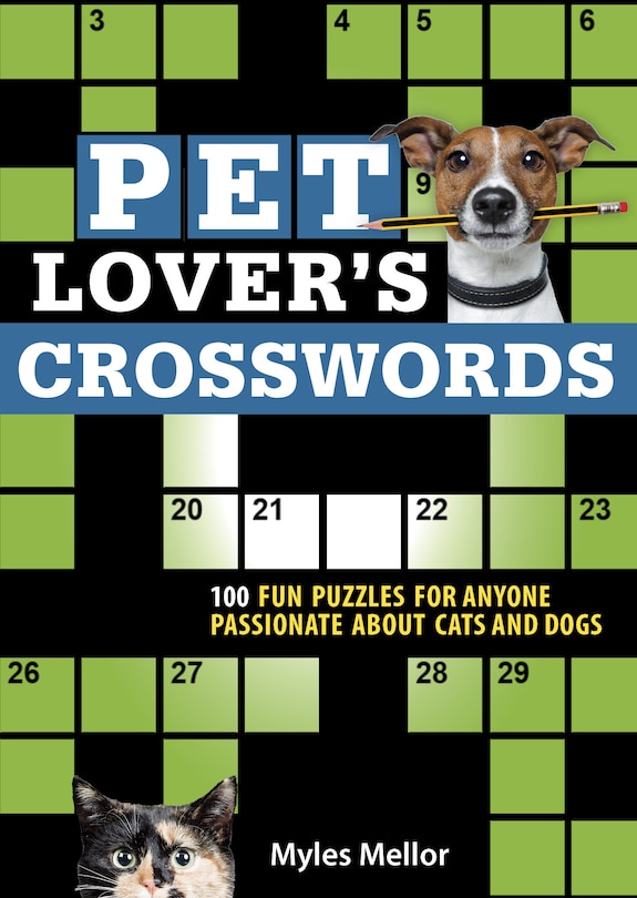 Front cover_Pet Lover's Crosswords