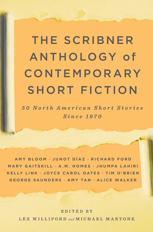 Front cover_The Scribner Anthology of Contemporary Short Fiction