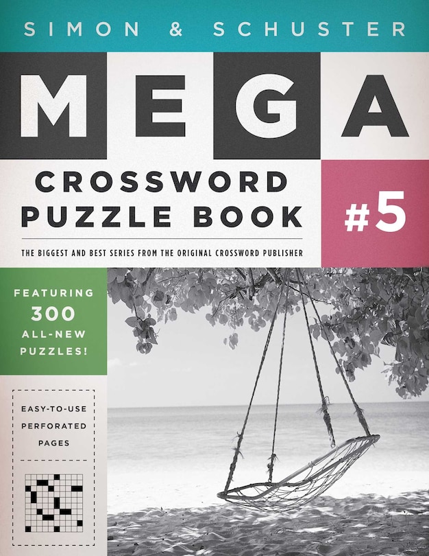 Couverture_Simon & Schuster Mega Crossword Puzzle Book #5