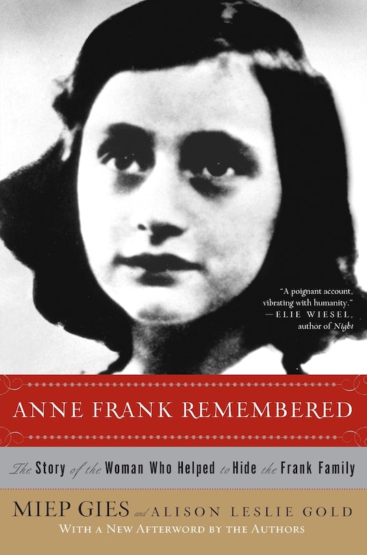 Front cover_Anne Frank Remembered