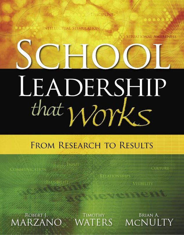 Front cover_School Leadership That Works