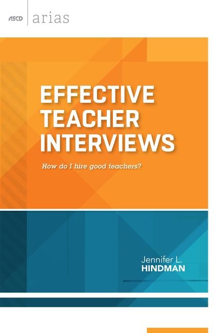 Front cover_Effective Teacher Interviews