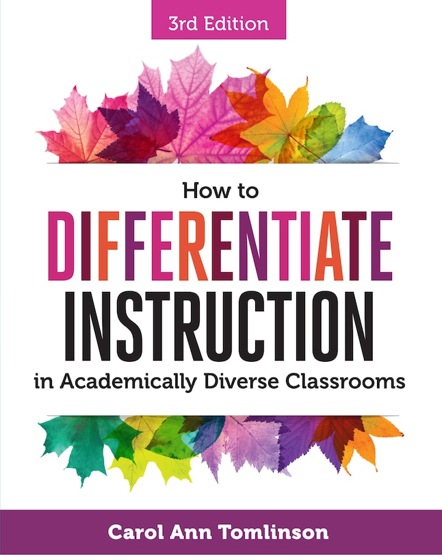 Front cover_How to Differentiate Instruction in Academically Diverse Classrooms