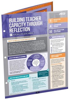 Front cover_Building Teacher Capacity Through Reflection (Quick Reference Guide)