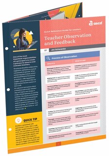 Teacher Observation and Feedback (Quick Reference Guide for Leaders)