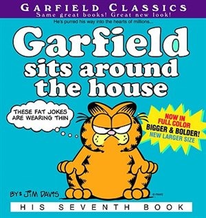 Garfield Sits Around The House