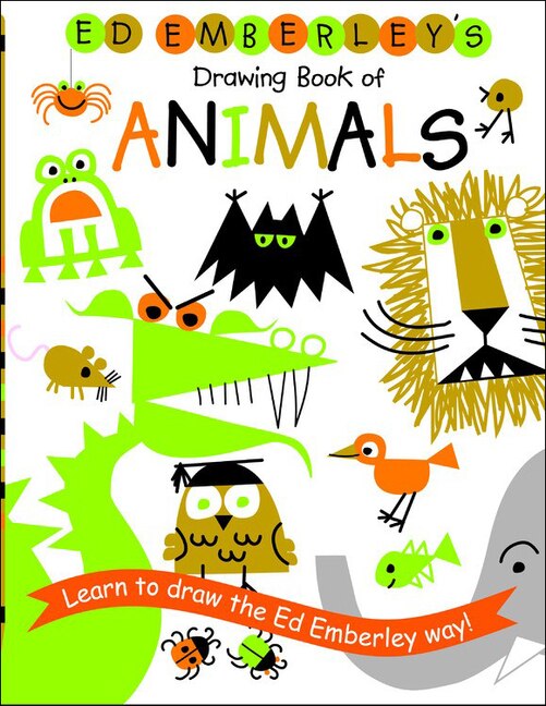 Front cover_Ed Emberley's Drawing Book of Animals